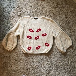 Solution Red Lips Sweater
